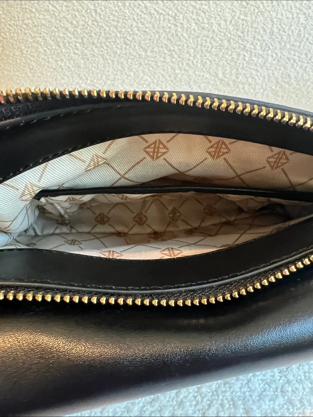 Antonio Melani Black Leather Handbag Designer Luxury Purse Top Handle Purse